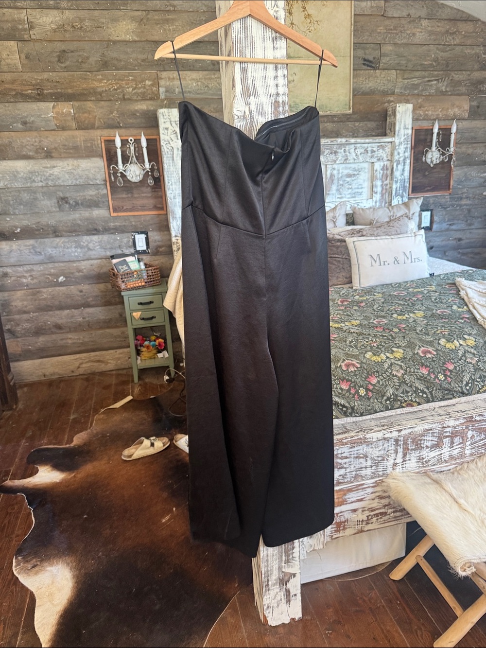 Vince Black Strapless Jumpsuit - Picture 4 of 6